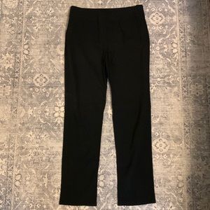 Kim Rogers Straight-leg Stretch Pull-on Pants (Black)